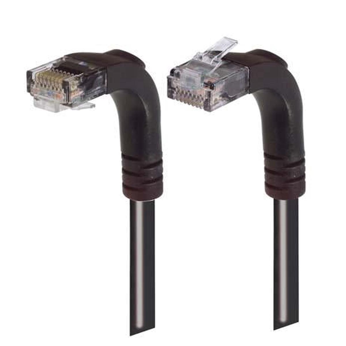 Patch Cable Cat5e PVC UTP Down-Up Black 3 Feet