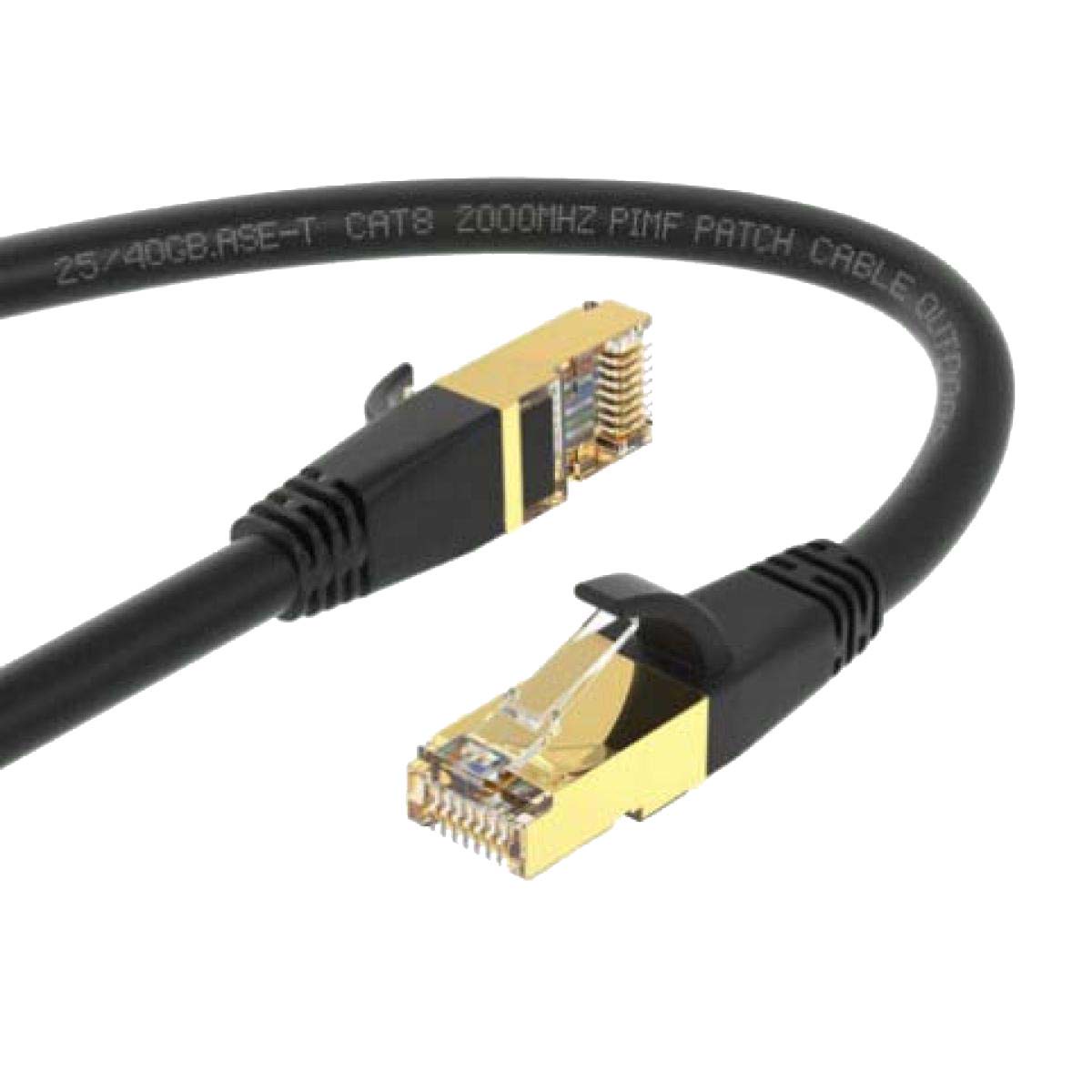 HAING High-Quality Cat8 Ethernet Cable - 1M