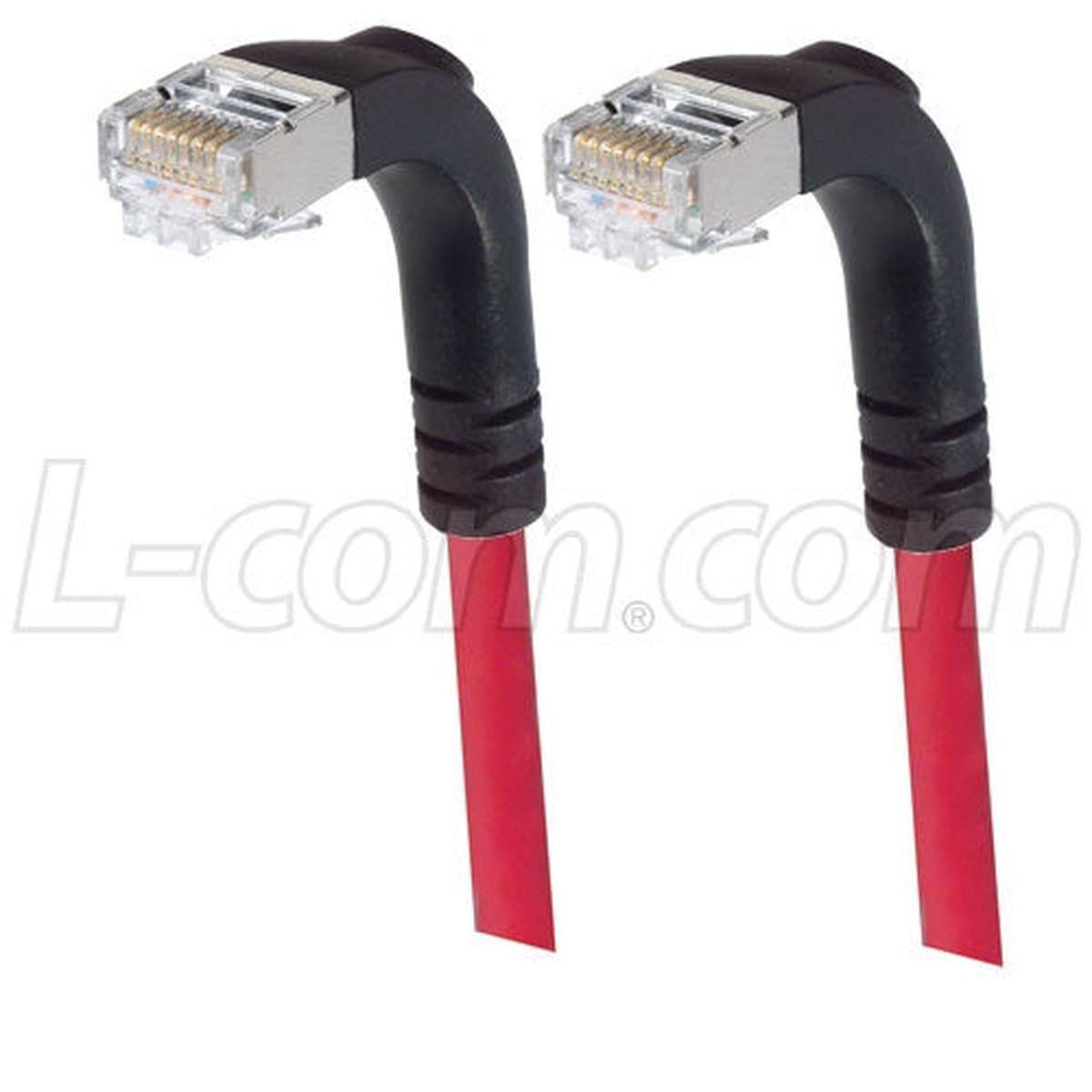 Patch Cable Cat5e LSZ FTP Down-Down Red 1 Foot