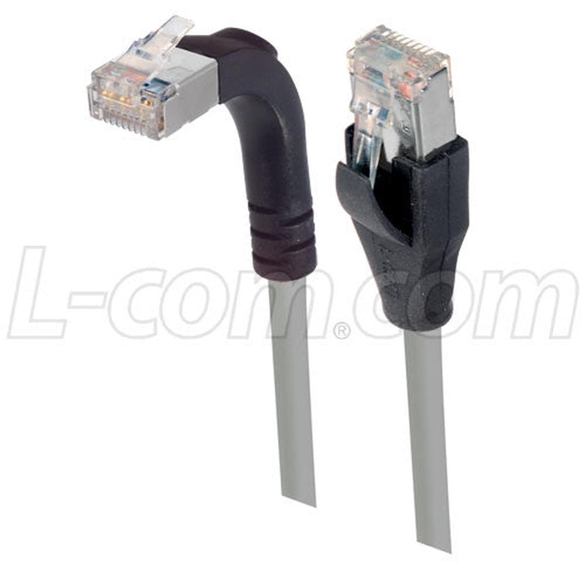 Patch Cable Cat5e LSZ FTP Straight-Up Grey 25 Feet