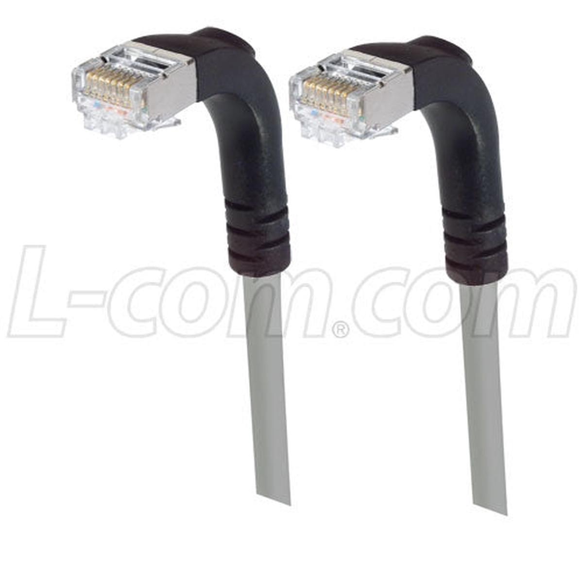 Patch Cable Cat5e PVC FTP Down-Down Grey 1 Foot