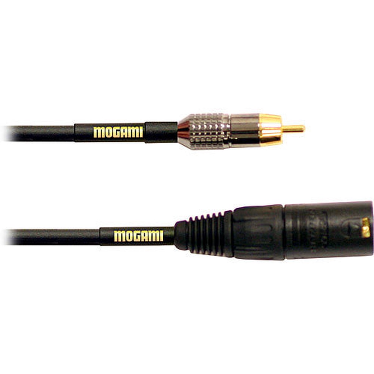 Mogami XLR(M)-RCA(M) 12ft Cable