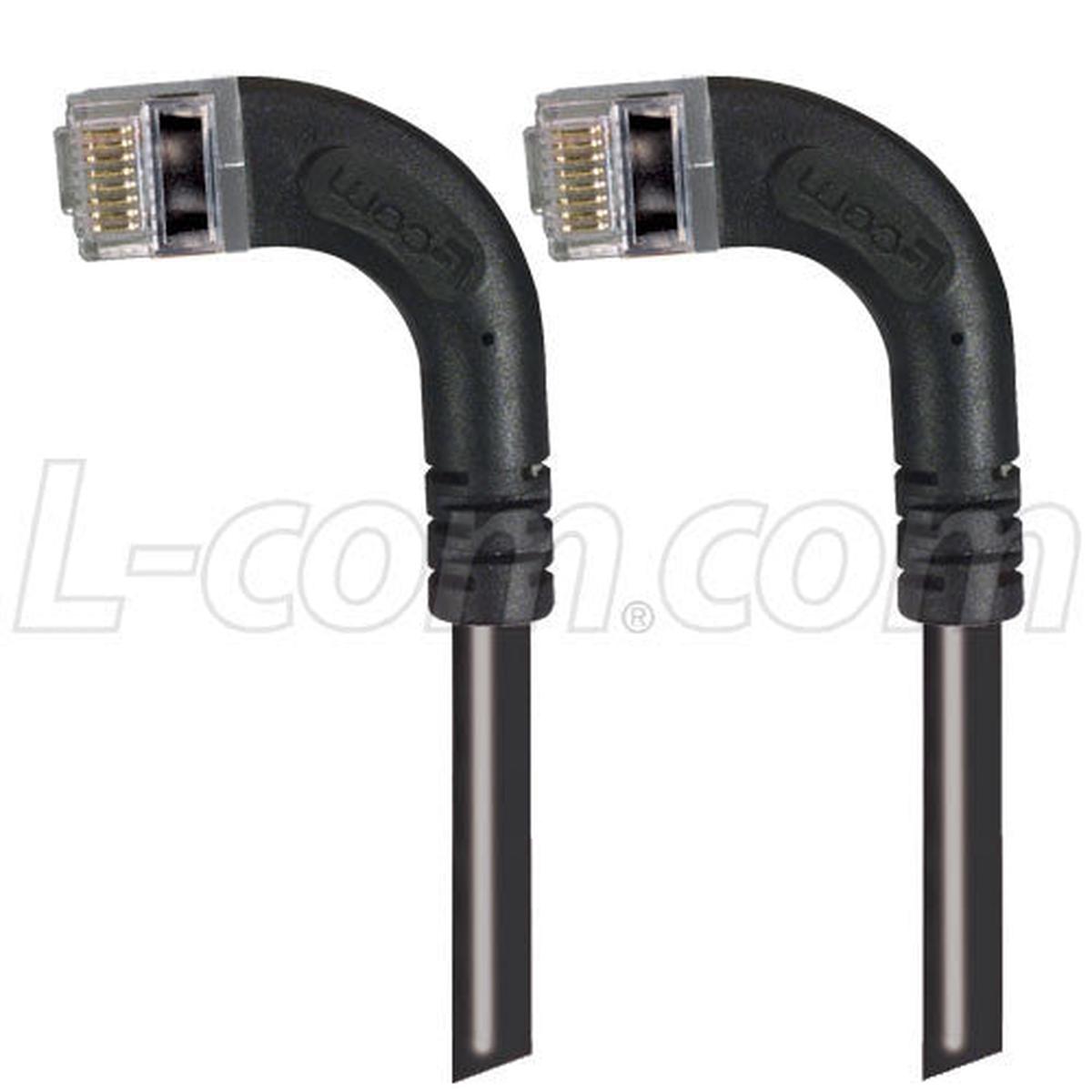 Patch Cable Cat5e LSZ FTP Left-Left Black 5 Feet