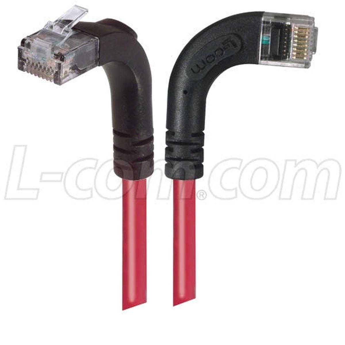 Patch Cable Cat5e LSZ UTP Right-Up Red 3 Feet
