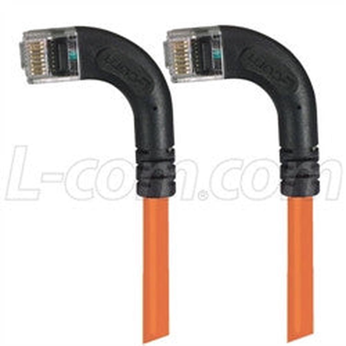 Patch Cable Cat6 PVC UTP Left-Left Orange 2 Feet