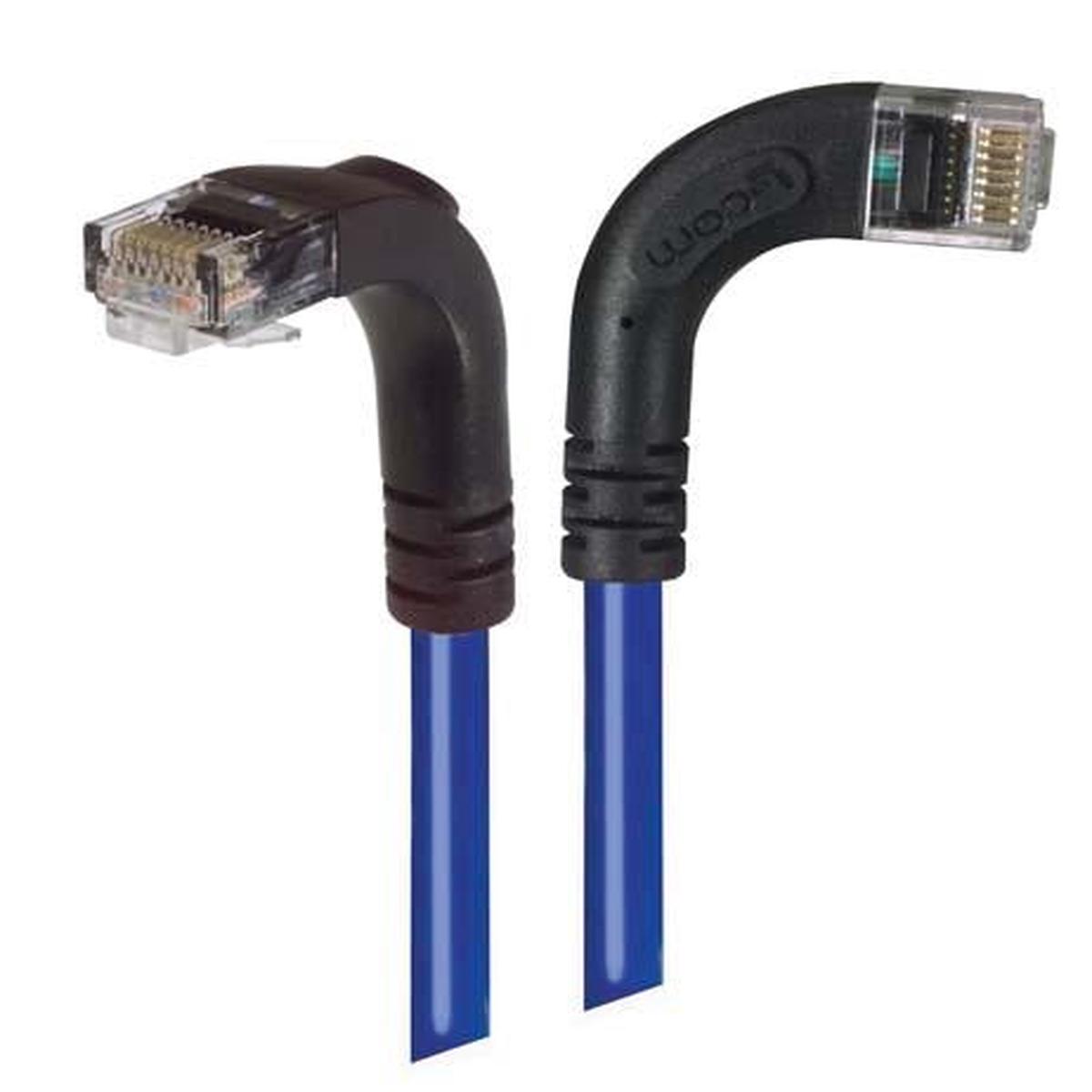Patch Cable Cat6 PVC UTP Right-Down Blue 25 Feet