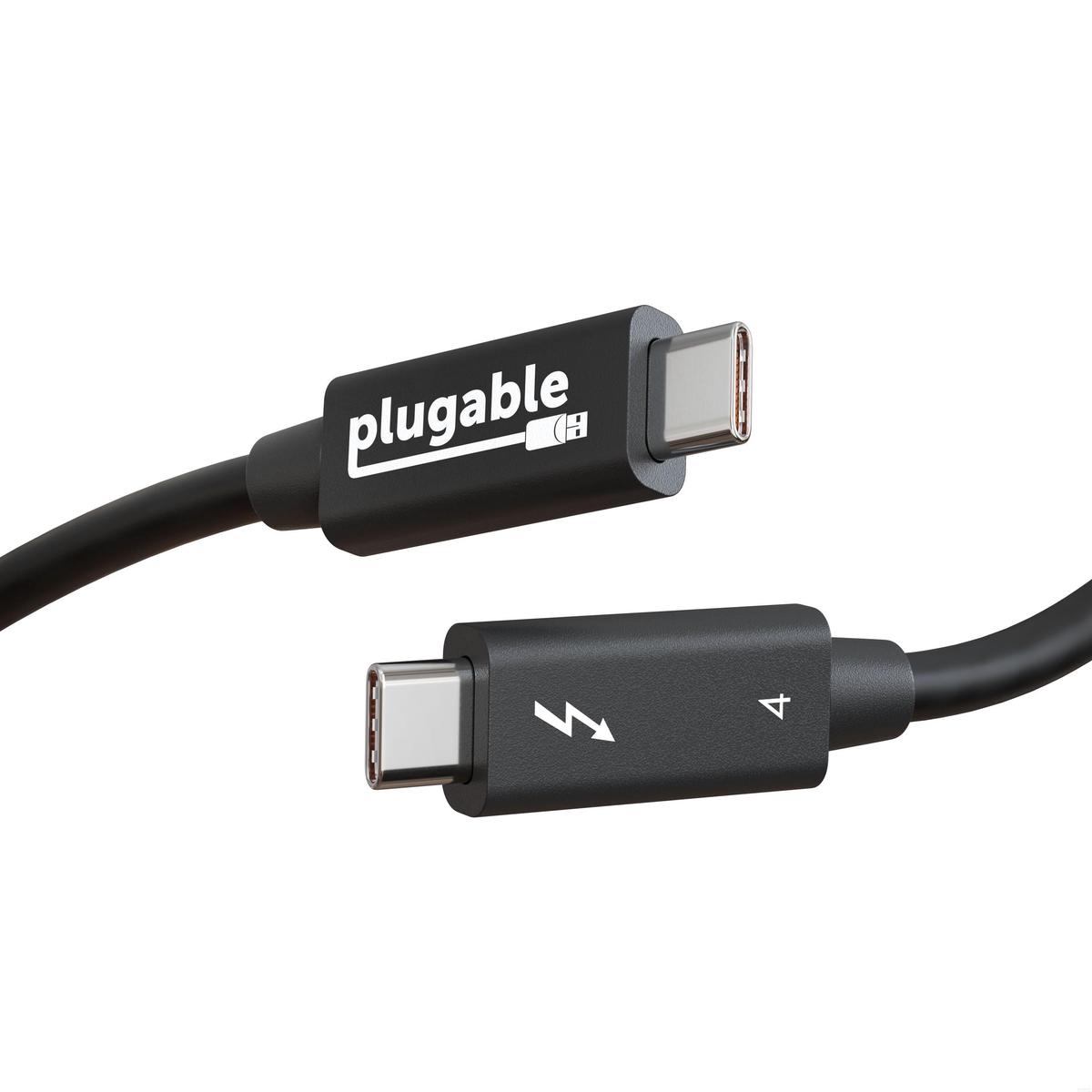 Plugable Thunderbolt 4 Cable (3.3ft/1m)