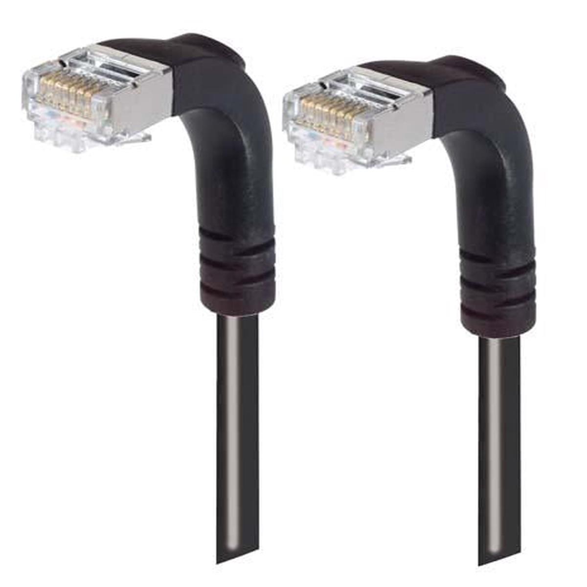 Patch Cable Cat5e PVC FTP Down-Down Black 7 Feet