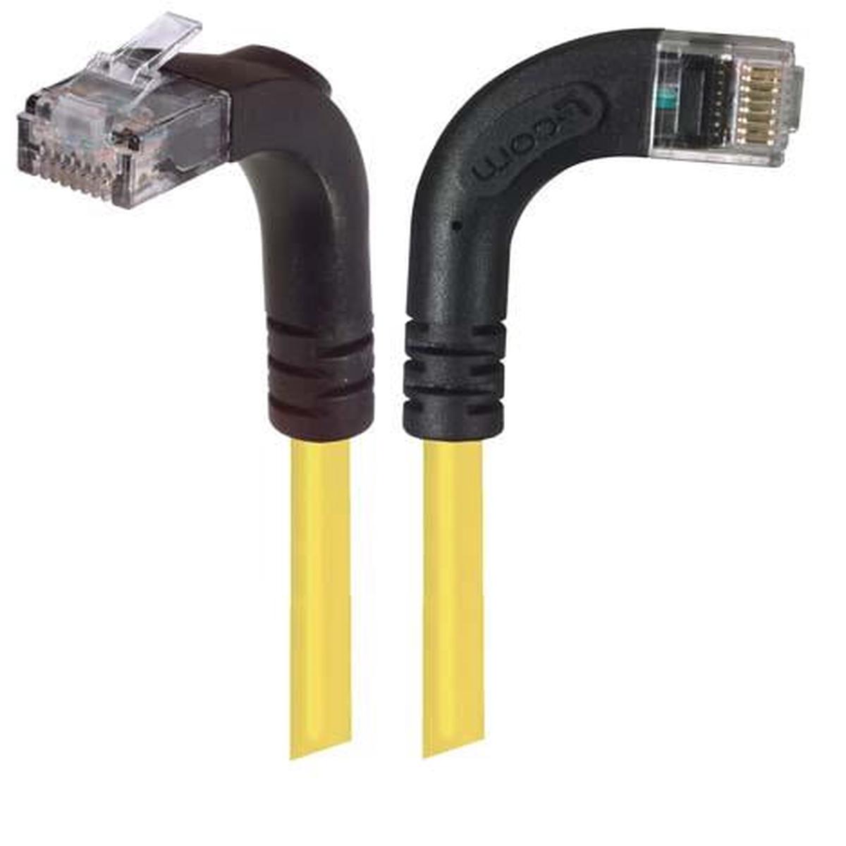 Patch Cable Cat6 PVC UTP Right-Up Yellow 20 Feet