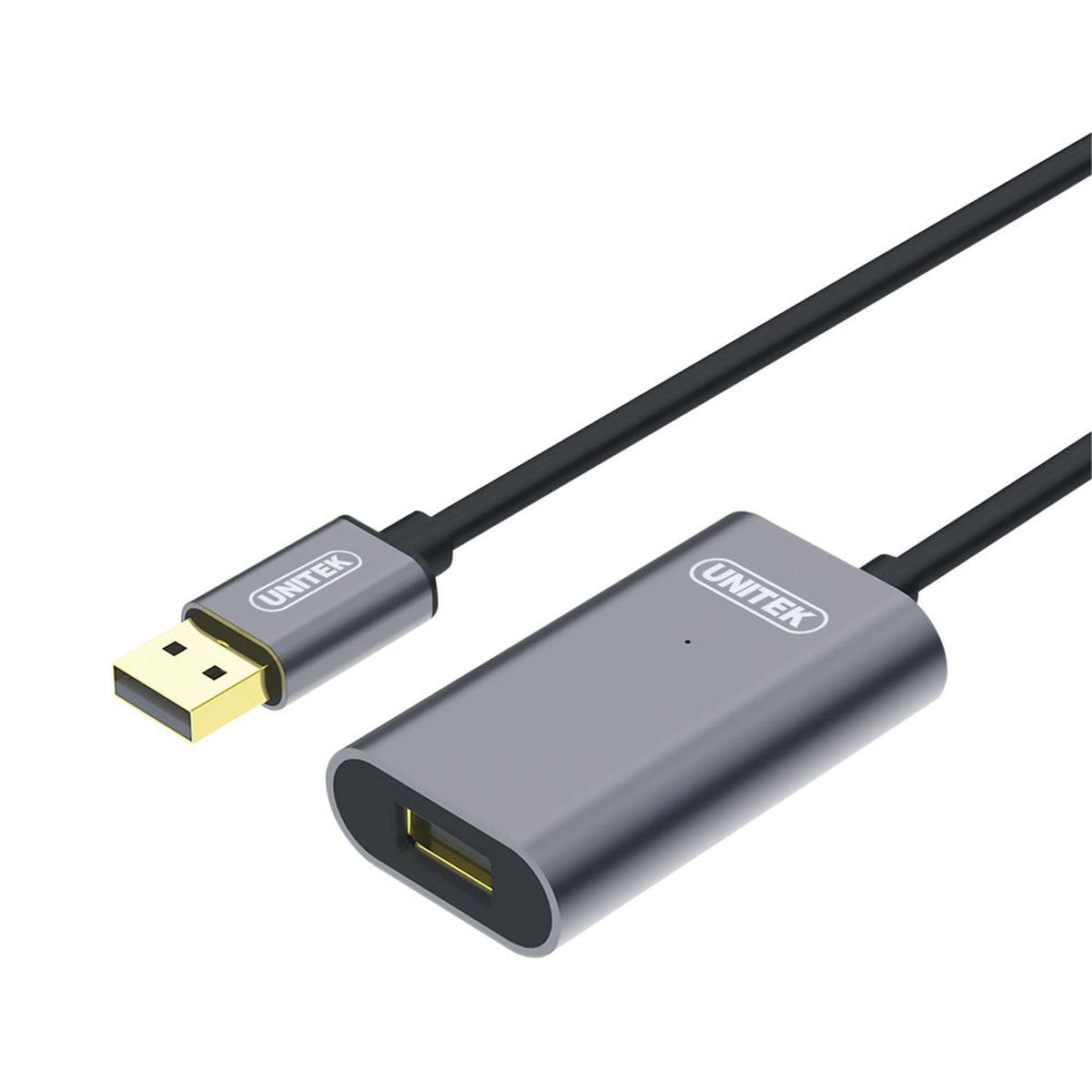UNITEK 10M USB 2.0 ACTIVE EXTENSION CABLE (Y-272)