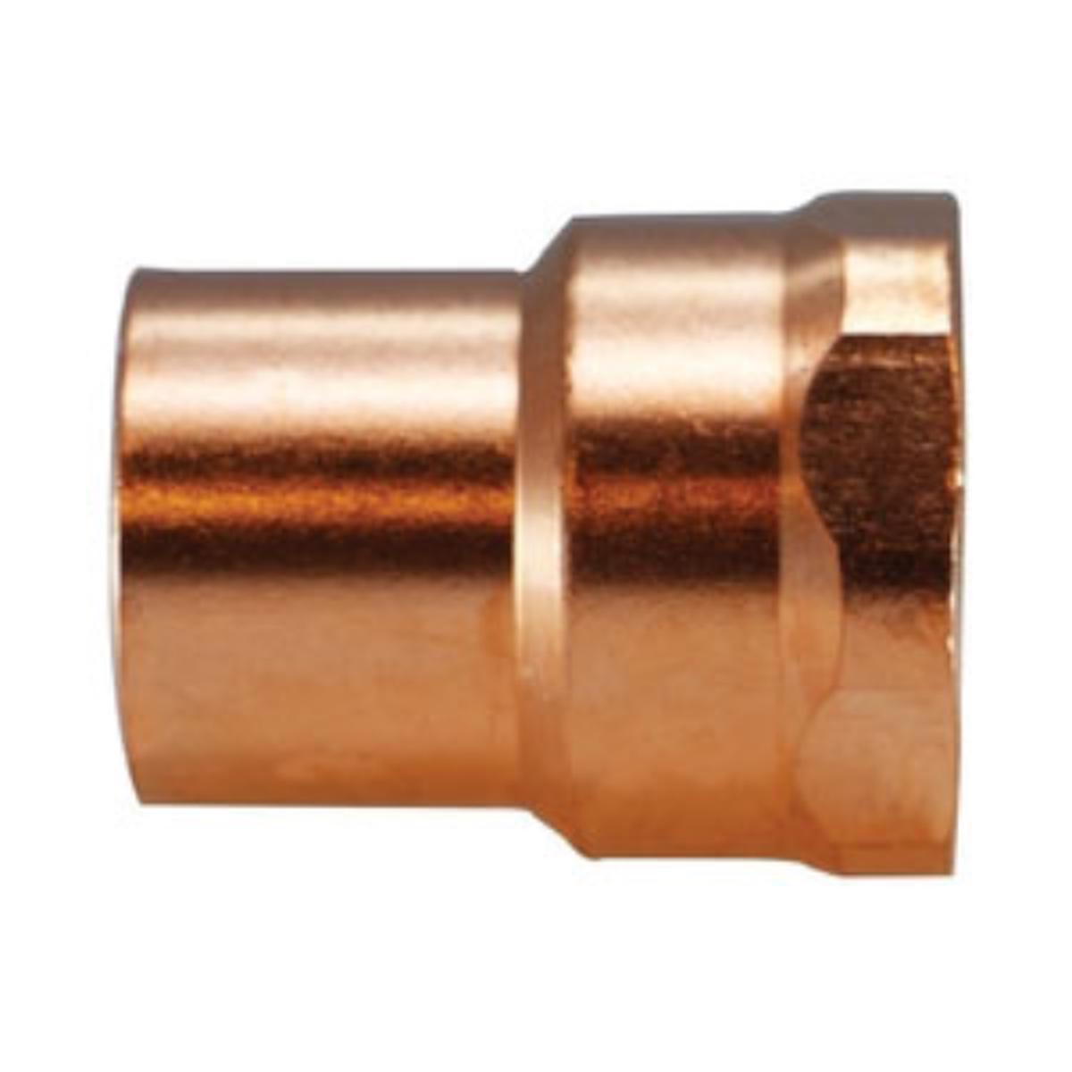 1 Inch C x 1 Inch FPT Copper Sweat Female Pipe Thread Adapter 77402
