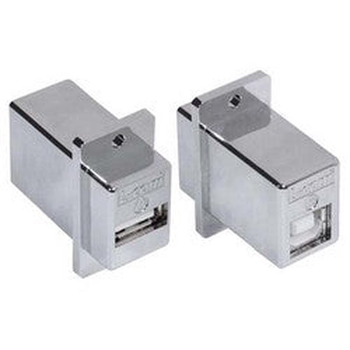ECF504-UABS  USB A-B Panel Adapter Shielded