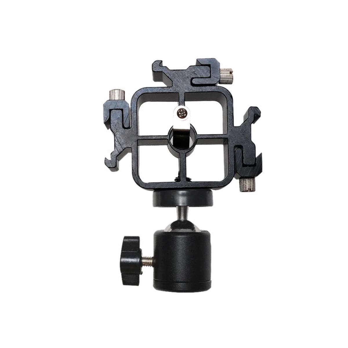 [CLEARANCE] Pxel AA-LS2 Triple Head Hot Cold Shoe Splitter Mount Adapter with Ballhead for Camera Flash Speedlite with Umbrella Holder Photo Studio Accessories
