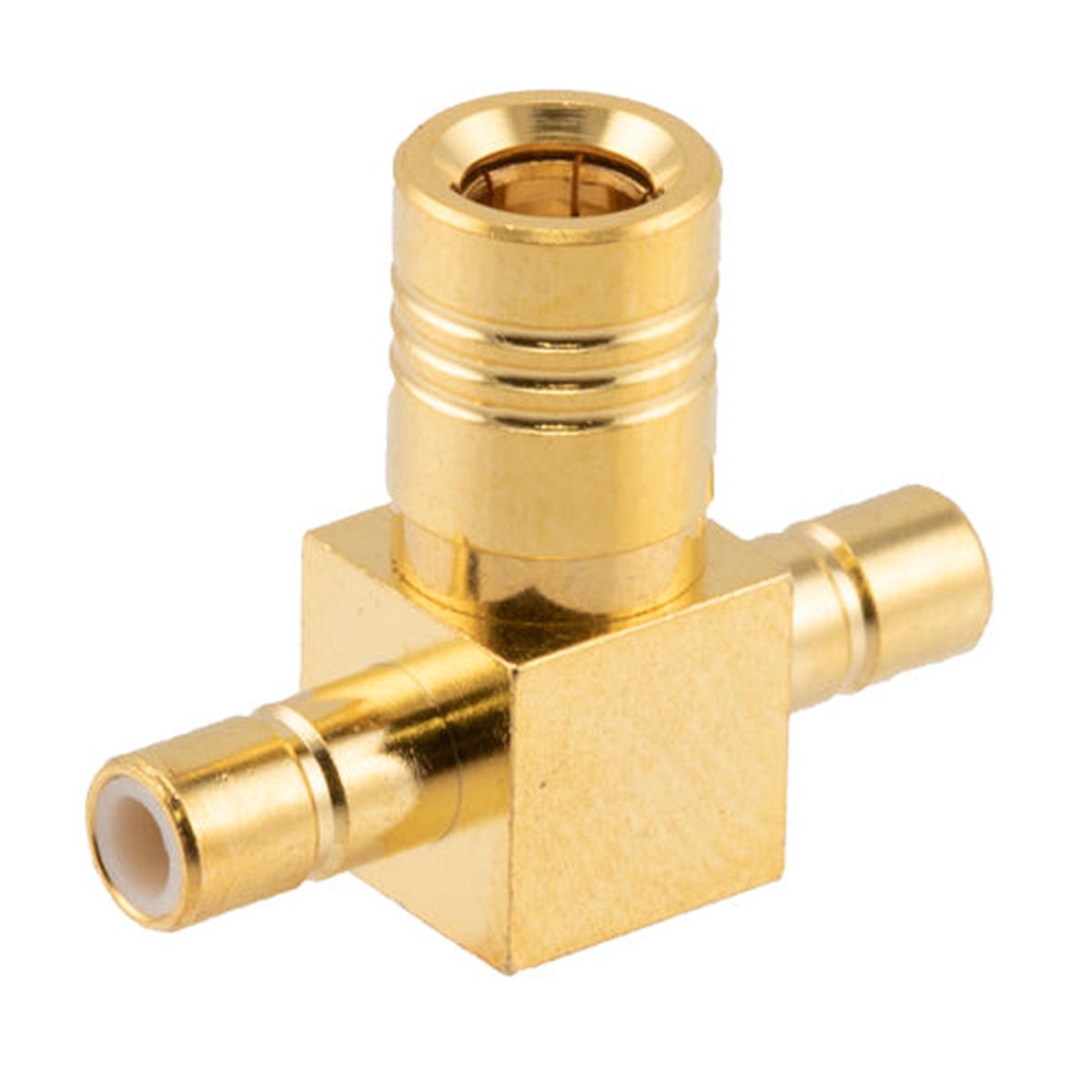 Coaxial Adapter, SMB Tee Jack / Plug / Jack