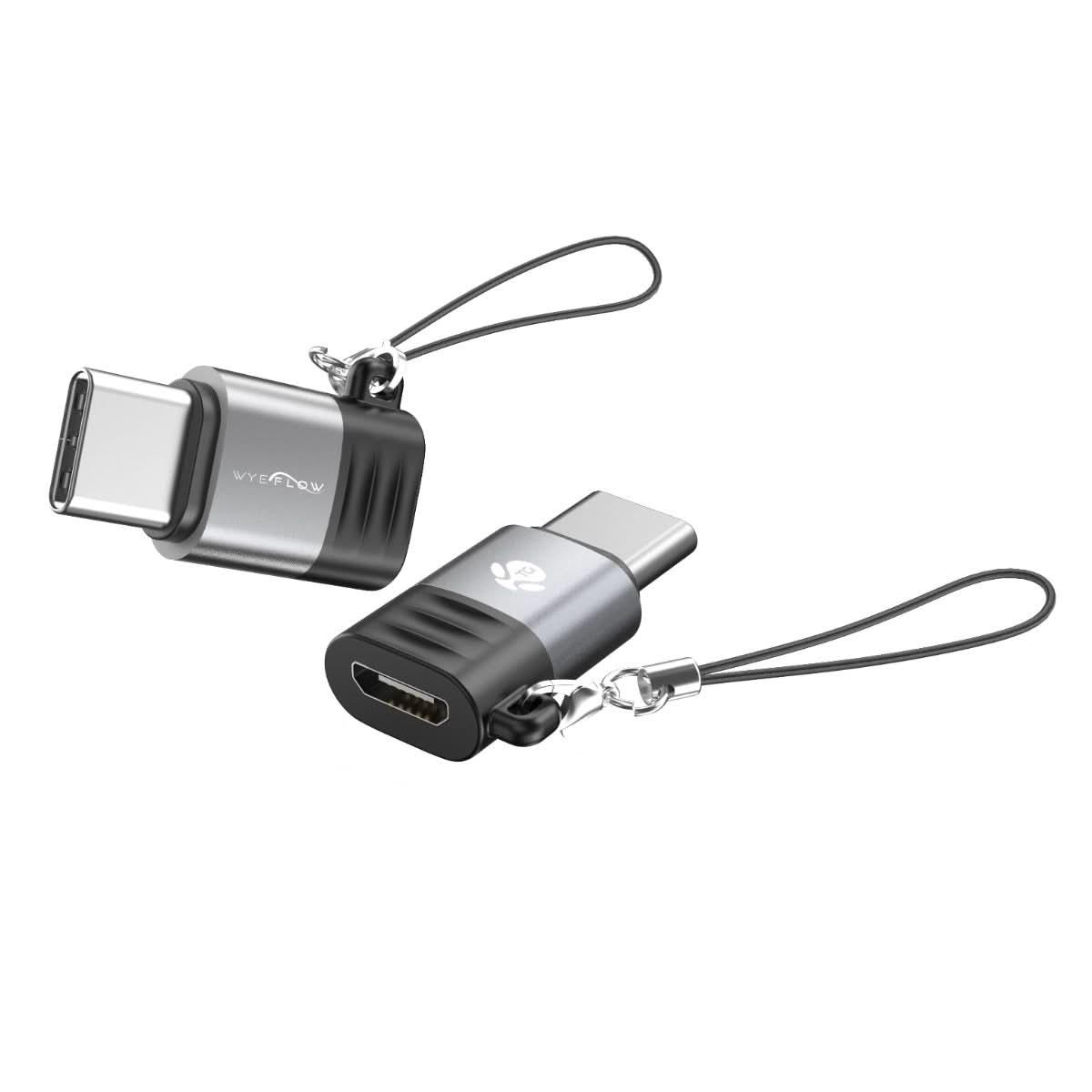 WYEFLOW Micro to USB-C Mini Adaptor