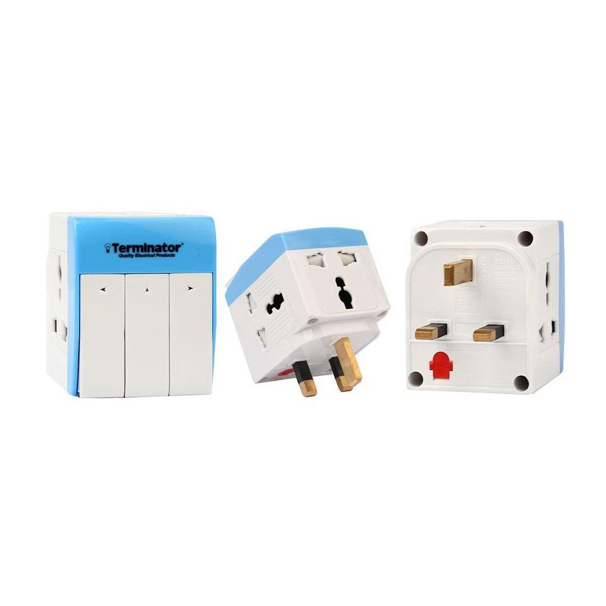 Terminator 3 Way Universal Multi Adaptor