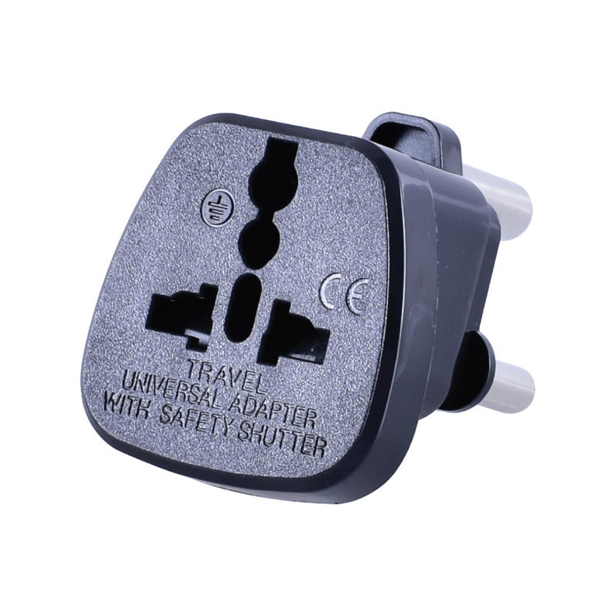 Multi Adapter with 15A Plug  Multi Sockets, Travel Adapter, PT10BK